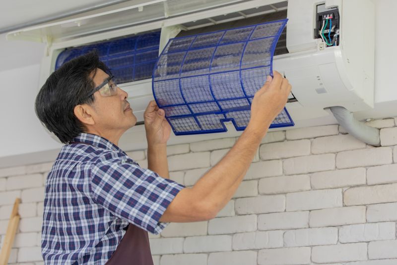 Technicians Installing Humidifiers